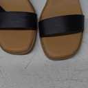 Womens Black Sandals SM New York Size 10