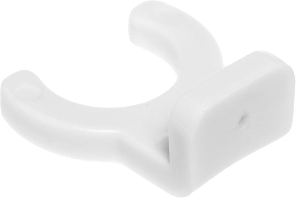 2Sets Large Swag Ceiling Hooks Heavy Duty Swag Hook with Hardware for Hanging Plants Ceiling Installation Cavity Wall Fixing (White)