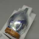 Porsene Oil Diffuser 3D Glass Aromatherapy Ultrasonic Humidifier 100ML, Chrome