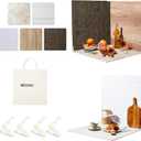 5 PCS 24X24 Inch Boards Photo Backdrop for Flat Lay, Food Photography Background, BEIYANG