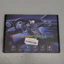 Upgraded Dreamcolor Acrylic Car Interior Lights RGB LED Strip Lights APP Control Zoned Control System 252 Color Modes DIY Fiber Optic Ambient Lighting Kits 2 in 1 Music Car Neon Lights