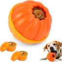 Interactive Dog Toy, 2 in 1 Frozen Treat Toys and Dog Food Dispenser Ball Toys for Training, Reducing Anxiety, Relieving Boredom, Keep Cooling, Large Dogs Chew Puzzle Toy for Medium Large Dogs