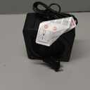 Gaiatop Mini Space Heater, Lightweight PTC Ceramic Fast Heating 500W Energy Efficient for Indoor Use, Overheating & 45 Tip-Over Protection, Portable Desk Electric Heaters for Office Home Black