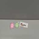 Nutty Toys Squishy Cat Set - 2" Soft Silicone Kawaii Kitties, Top Stress Relief Toy 2026 Unique Gifts for Teens Kids Women Men Adults Best Teenage Girls Teen Boy Tween Valentines Day, Easter Gift Idea (Pink/ Green)