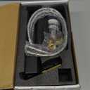 Bathroom Vessel Sink Faucet Black&Gold Waterfall Single Handle 1 Hole Matching Bathroom Pop Up Drain Without Overflow Lavatory Vanity Basin Tap Deck Mount Farmhouse Bowl Sink Bath Faucets Commercial (Tall)