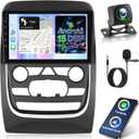 NHOPEEW Android 15 Radio for Dodge Durango 2014-2020, 9 inch 2.5D Touchscreen Aftermarket Car Stereo - Wireless Carplay and Android Auto, DSP/EQ, 5G/WiFi, GPS, SWC + Rearview Camera + Canbus