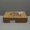 Elevated Dog Bowls, Raised Dog Bowl Stand with Two 6.5 inch Ceramic Bowl, NonSlip Puppy Food and Water Bowls, Dogs Feeder for Small and Medium Breed, White