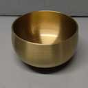 Large Tibetan Singing Bowl Set - 6 Inch Sound Bowl for Yoga, Meditation, Stress Relief, Mindfulness, Healing &Chakra balancing. Long Pure Resonance, Includes Mallet & Cushion (Gold, 6 inch)