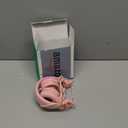 noot products Kids Headphones K11 Foldable Stereo Tangle-Free 5ft Long Cord 3.5mm Jack Plug in Wired On-Ear Headset for iPad/Girls/Boys/School/Laptop/Travel/Plane/Tablet-Soft Pink