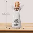 Teacher Gifts for Women,6-inch Angel Teacher Sculpture with Inspirational Quote - Resin Appreciation Gift for Retirement/Christmas/Teacher Appreciation Week