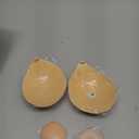 Invisible Strapless Sticky Bra Push up for Women, Ultra Adhesive Bra for Backless Dress, Cleavage Bra Lift Novelty Bras (B Cup, Light Beige)