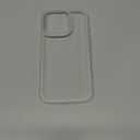 for iPhone 16 Pro Frosted Translucent Bumper Case, Ultra-Thin Ultra-Light Heat Dissipation Hard PC Frame Bezel No-Back Phone Cover Case 6.3" 2024