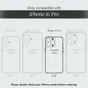 Cocomii - Rectangle Case Compatible with iPhone 16 Pro - Compatible with MagSafe, Carbon Fiber Texture, Aramid Pattern, Glossy, Magnetic Phone Case for iPhone 16 Pro 6.3 inch, Black