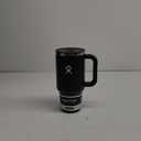 Hydro Flask Travel Tumbler with Handle, Lid and Straw - Insulated Stainless Steel in 32 Oz Black