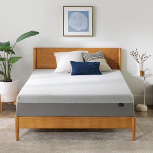 ZINUS 10 Inch Ultima Memory Foam Mattress [New Version], Full, Fiberglass Free, Medium Firm Feel, Breathable Airflow Memory Foam, Certified Safe Foams & Fabric, Mattress in A Box (White)