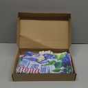 Empty Mahjong Bags Set for Tiles and Racks 24x13x4.7 Inch American Mahjong Carrying Bag Tote Tiles Bag Drawstring Protective Sleeve for Rack Pusher Party Travel, Case Only(Floral)