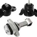 Engine Mounts Set, Compatible with Elantra 1.8L/2.0L Accent 1.6L 2011-2016 Kia Forte5 Koup 1.6L/2.0L 2014-2016, Automotive Motor & Trans Mount Replaces Part A71004 A71047 A71029 A71093