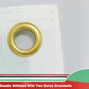 MIDLE Double Sides Mexico Flag 3x5 Ft Large Outdoor - Embroidered Mexican coat of arms Flags |Quadruple Stitched Fly Ends| House Decoration Banner