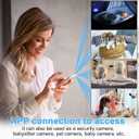 Hidden Camera for Security Small WiFi 1080P HD Smart Home Cameras Mini Cameras Nanny Cam with Motion Sensor Night Vision App Control Cellphone Control No Battery No Need Wi-Fi