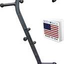 Body Back Buddy Classic USA Made Handheld Massage Cane - Full Body Trigger Point Tool for Deep Tissue Pain Relief - Dual Hooks for Back, Shoulder, Neck - (2.0 Black)
