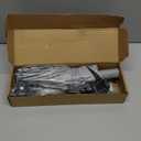 Beach Chair Umbrella with Adjustable Clamp, 45in UPF 50+ Portable Folding Sun Shade for Outdoor Camping Wheelchair,Travel, Stroller, Patio, Golf Carts Plant Shade(Chair Not Included) (Large, Black)