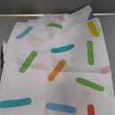 Sprinkled with Love Backdrop Colorful Confetti Sprinkles Baby Shower Background Sweet Donut Baby Shower Party Cake Table Decorations Photo Booth Props (7x5ft)