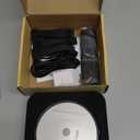 Portable CD Player with Bluetooth Desktop CD Player for Home CD Music Players with Remote Control,Timer,Built-in Dual Speakers with LED Display Home Audio Boombox FM Radio (Black)