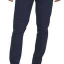 DKNY Mens Lightweight Travel Pants for Men- Skinny Fit Performance Tech Hiking Pants for Men | Business Casual Mens Work Pant (32W x 30L, Navy)