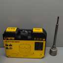 9PCS Concrete Hole Saw Kit, 30/40/65/80/100mm Tungsten Carbide Masonry Hole Saw Kit with 300mm SDS Plus & SDS Max Bit Shank Drill Bit Sets for Concrete, Brick, Stone, Cement, Tile,Wall Drilling (Black/Silver)