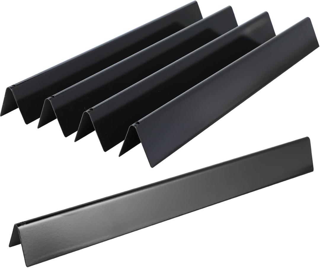 Flavorizer Bars for Weber Genesis - 7536 22.5 inch Grill Parts Replacement for Weber Genesis Silver/Gold B & C, Weber Spirit 300 Series (Side-Mounted Control) - Porcelain Steel, 5 Packs