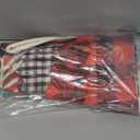 ONWAY Christmas Pillow Covers 12x20 Inch Set of 2 Trees Red Black Green Buffalo Plaid Decorative Lumbar Pillowcases Winter Holiday Cushion Cases for Christmas Decorations (Beige)