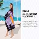 Oversized Beach Towel Cotton, Extra Large 40"X70" Thick Pool Towel High Absorbent, XL Soft Plush Beach Towels for Adults Mens Women