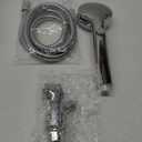 DOILIESE Shower Head with Handheld Shower Head with ON/Off Switch, 3-Modes High Pressure Shower Head with Hose,Chrome Finish