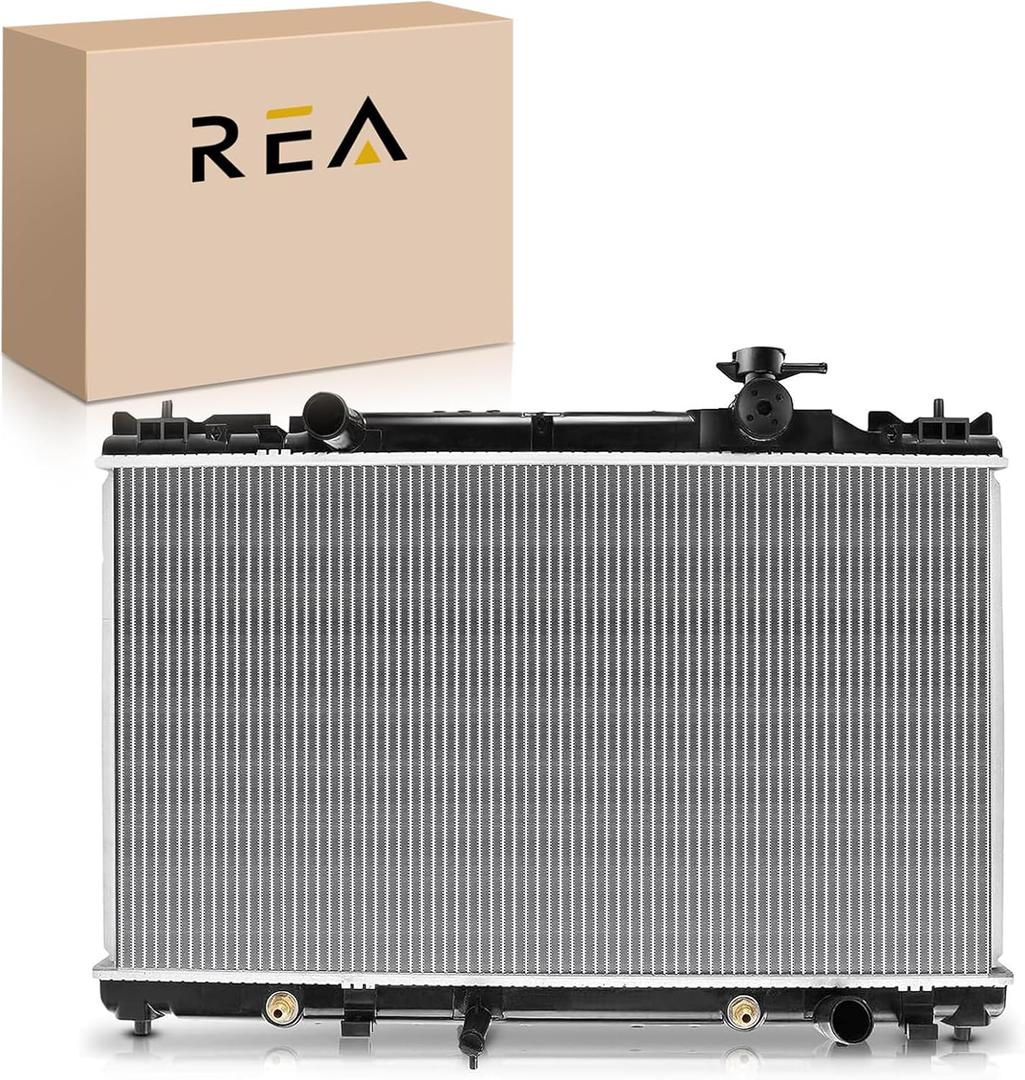 Coolant Radiator Assembly with Transmission Oil Cooler Compatible with Toyota Camry 2.4L 2002-2006Solara 2.4L 2004-2008 Replace 2437 8012437