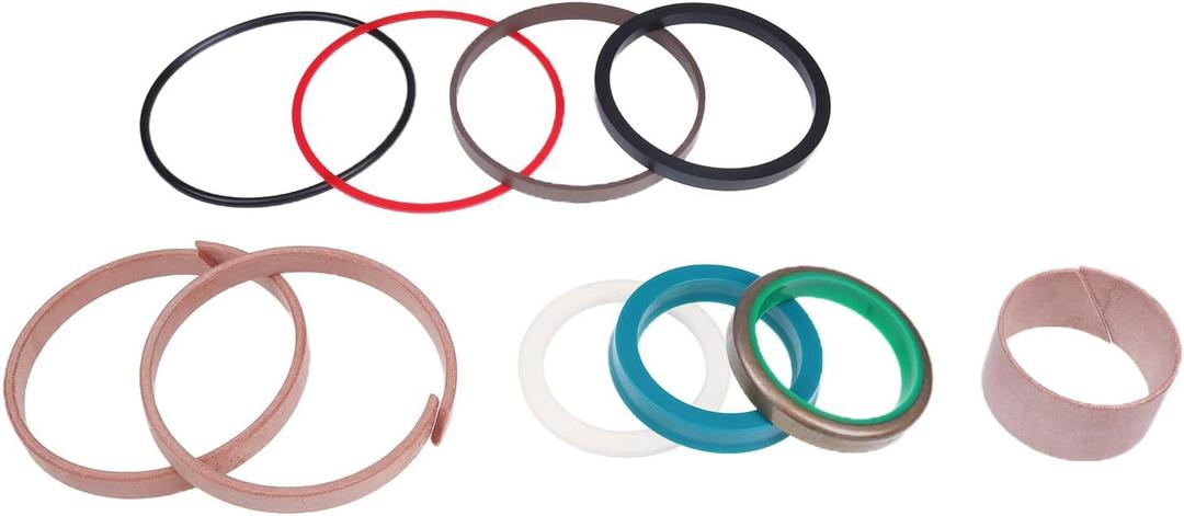 Backhoe Boom Hydraulic Cylinder Seal Kit 1543265C1 G105547 Compatible with Case 450 450B 450C 455B 455C 580SE 580C 580D 580SD 650G 750H 850D 850E 580B 580F 850B 850C 855C 850K 850H 1150H W14