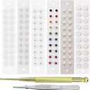 Ear Seeds Acupuncture Kit - Relaxation, Easy Application, and Excellent Durability to Support Your Beauty Mix -120 Pcs
