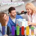 Little Ouchies Pain Fidget, Pain Stim Fidget for Stress Relief & Focus, Little ouchies, Mini Fidget Toys, 3D Printed with Hard Spiky Fidget Massage Keychain (Rainbow+Gold+Purple)