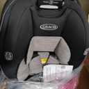 Graco Slimfit 3-in-1 Convertible Car Seat, Slim Car Seat with Space-Saving Design, Highback Booster Seat with 10-Position Headrest, Rear Facing and Forward Facing Carseat, Jarret, MFD: 2026/03/12