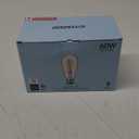 LED Edison Bulbs 6W, Equivalent 60W, High Brightness Daylight White 5000K, 750 Lumens, ST58 Vintage LED Filament Bulbs with 90+ CRI, E26 Base, Dimmable, Clear Glass, Pack of 8