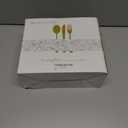 Supernal 180 pieces Gold Plastic Silverware, Disposable Plastic Utensils Heavy Duty, Gold Disposable Silverware Sets Include 60 Knives, 60 Forks and 60 Spoons, Suitable for Party, Birthday, Wedding