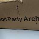 Metal Arch Backdrop Stand, Set of 3 (4ft / 5ft / 6ft) Gold Arch Backdrop with 12 Ground Nails, Stable Arched Background Stand for Wedding, Baby Shower, Birthday Party, Photography