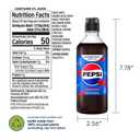 SodaStream Pepsi Wild Cherry New Pour Bottle Drink Mix (440ml, Pack of 4) (EXP 02/01/27)