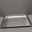 New Star Foodservice Commercial-Grade 18-Gauge Aluminum Sheet Pan/Bun Pan (13 L x18 W x1 H (Half Size) Measure Oven)