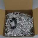 LYHOPE Christmas Icicle Lights, 432 LED 35.4ft 8 Modes Low Voltage Icicle String Lights with 72 Drops, Icicle Fairy Twinkle Lights for Xmas, Eaves, Wedding, Garden, Outdoor, Indoor Decor (Warm White)