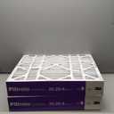 Filtrete 20x25x5 AC Furnace Air Filter, MPR 1550, MERV 12, Fits Trion AirBear, CERTIFIED Asthma & Allergy Friendly, Electrostatic Air Cleaning Filter, 1-Pack (actual size 19.56 x 24.13 x 4.75)