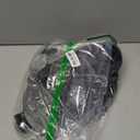 Laptop Sun Shade with Clip and Suction Cup (2 Ways to Use), 22.8 x 14.2 Inch Flexible Adjustable Cubicle Shade, Portable Foldable Laptop Cover for Beach Chairs and Car Window, Black