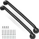 Shower Grab Bars, 2 Pack 24 Inch Heavy Duty Non-Slip Bathroom Grab Bars, 1.25" Diameter Bathroom Safety Handle for Elderly, Handicap Assist Grab Bar for Bathtub/Shower/Toilet