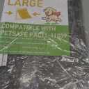 3-Flap Dog Door Replacement Insulated Flap with Clamp, Metal Bracket and Screws, Compatible with Large PetSafe Extreme Weather Aluminum Pet Door, PAC11-11039 10 1/8" X 16 7/8" (Smoky Translucent)