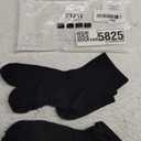 Merino Wool Ankle Socks, Men's Women's 90% Wool Athletic Thin Running Moisture Wicking Socks, 3 Pairs (Large, #Black)