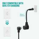 AIMILER NEMA 5-15P to 14-50R Adapter Cable for All Level 1/2 EVs(ETL Listed), Compatible with Tesla/j1772 EV Charger Cord, Support Max 50 Amp to 12 Amp 110-120 Volt EV Charger Power Cord, Not for RVs